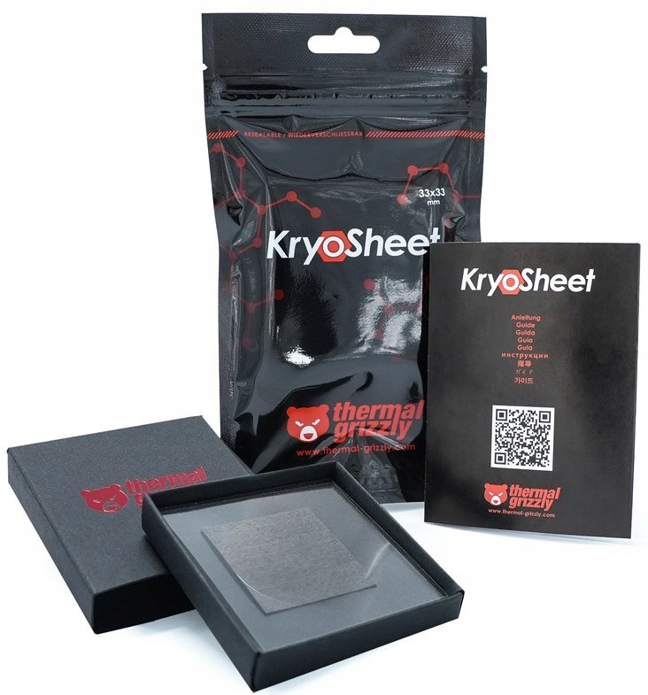 Thermal Grizzly Kryosheet 44x37 mm thermopad, tepelná podložka
