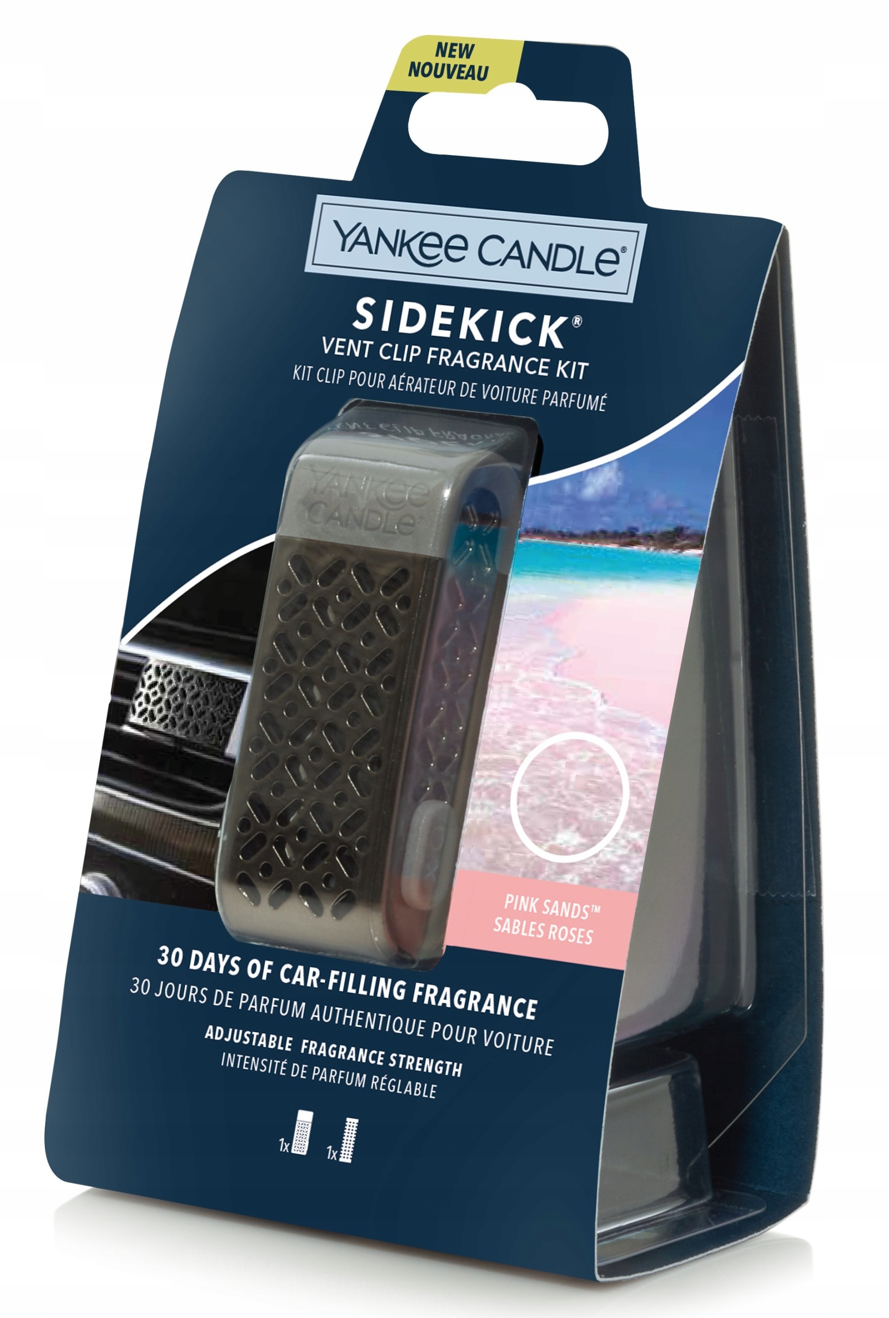 

Yankee Sidekick baza zapach do auta Pink Sands