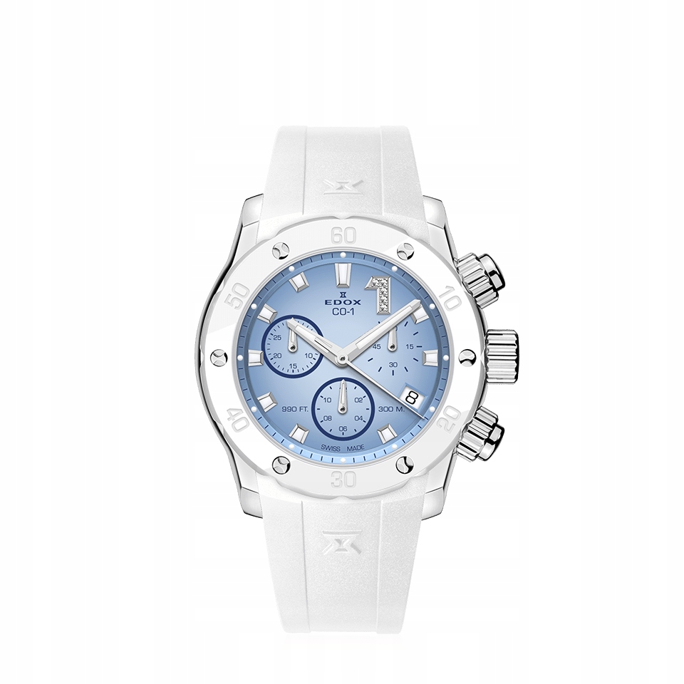 Hodinky Edox CO-1 Chronolady 10255-3BCAB-BUCIDN 38 mm 30ATM