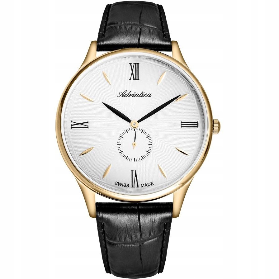 Pánské Hodinky Adriatica A1230.1263QXL černý řemínek