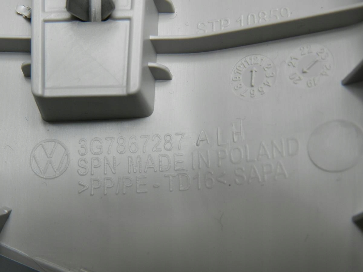 VW ARTEON cover SLUPKA left 3G7867287A