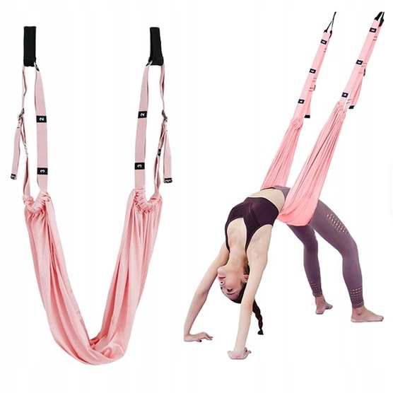 Chusta Akrobatyczna Joga Stretching Rozciąganie Hamak Fitness Do Domu