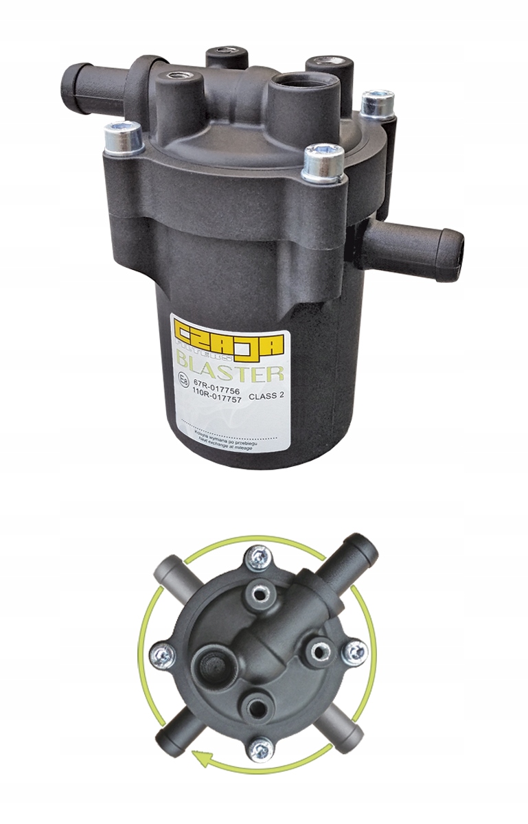 

Filtr Gazu Czaja Blaster 12/12 Poliester Odstojnik