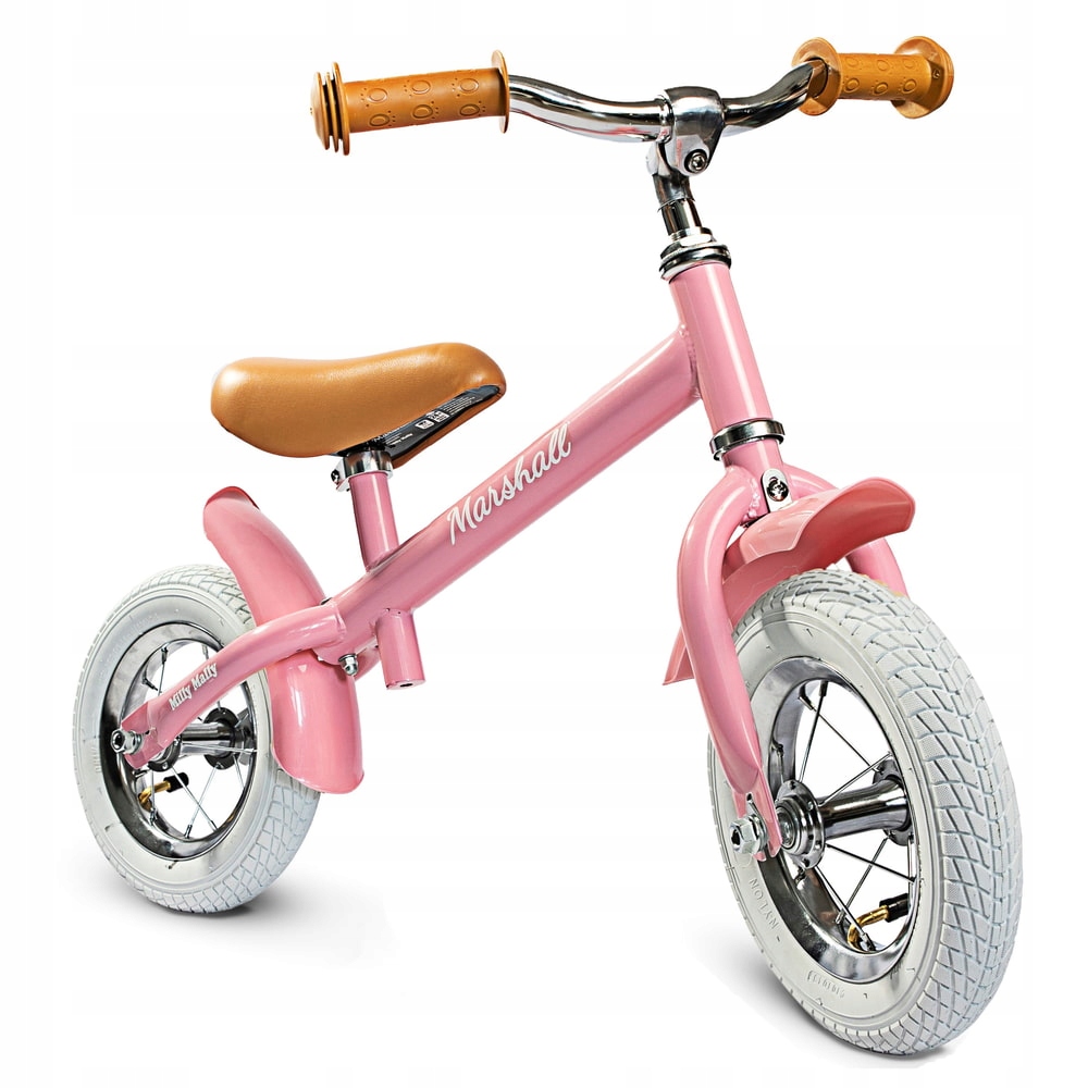 Rower Biegowy Pompowane Koła dla 3 latki dziewczynka Różowy 2+