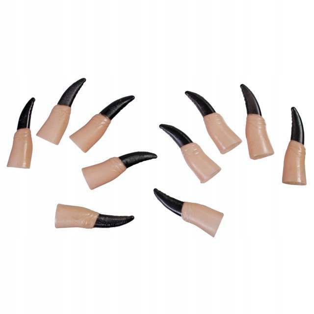 PAZURY WIEDŹMY DO STROJU CZAROWNICY WAMPIR Marka Kraszek