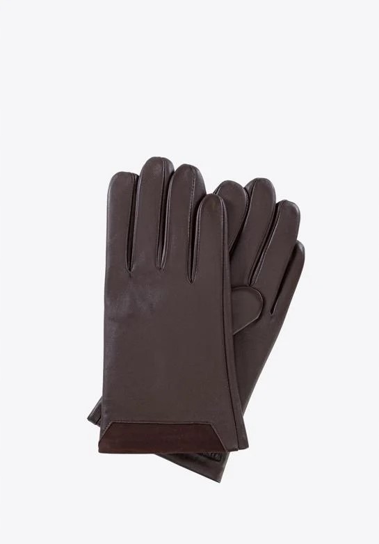 Wittchen pánské kožené zateplené rukavice 960-4 L