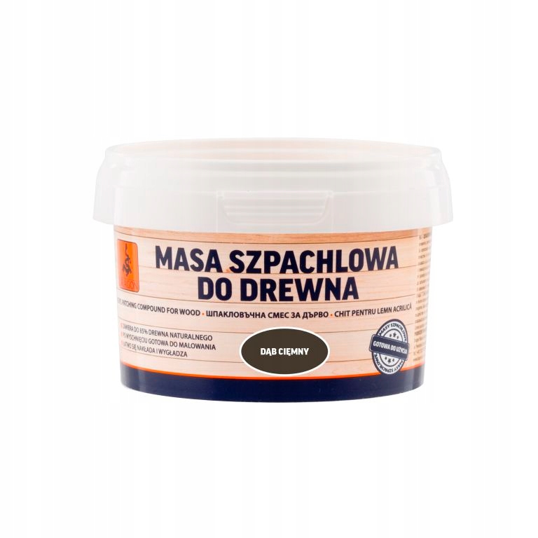

Masa Szpachlowa do Drewna 250 g Dragon Dąb Ciemny