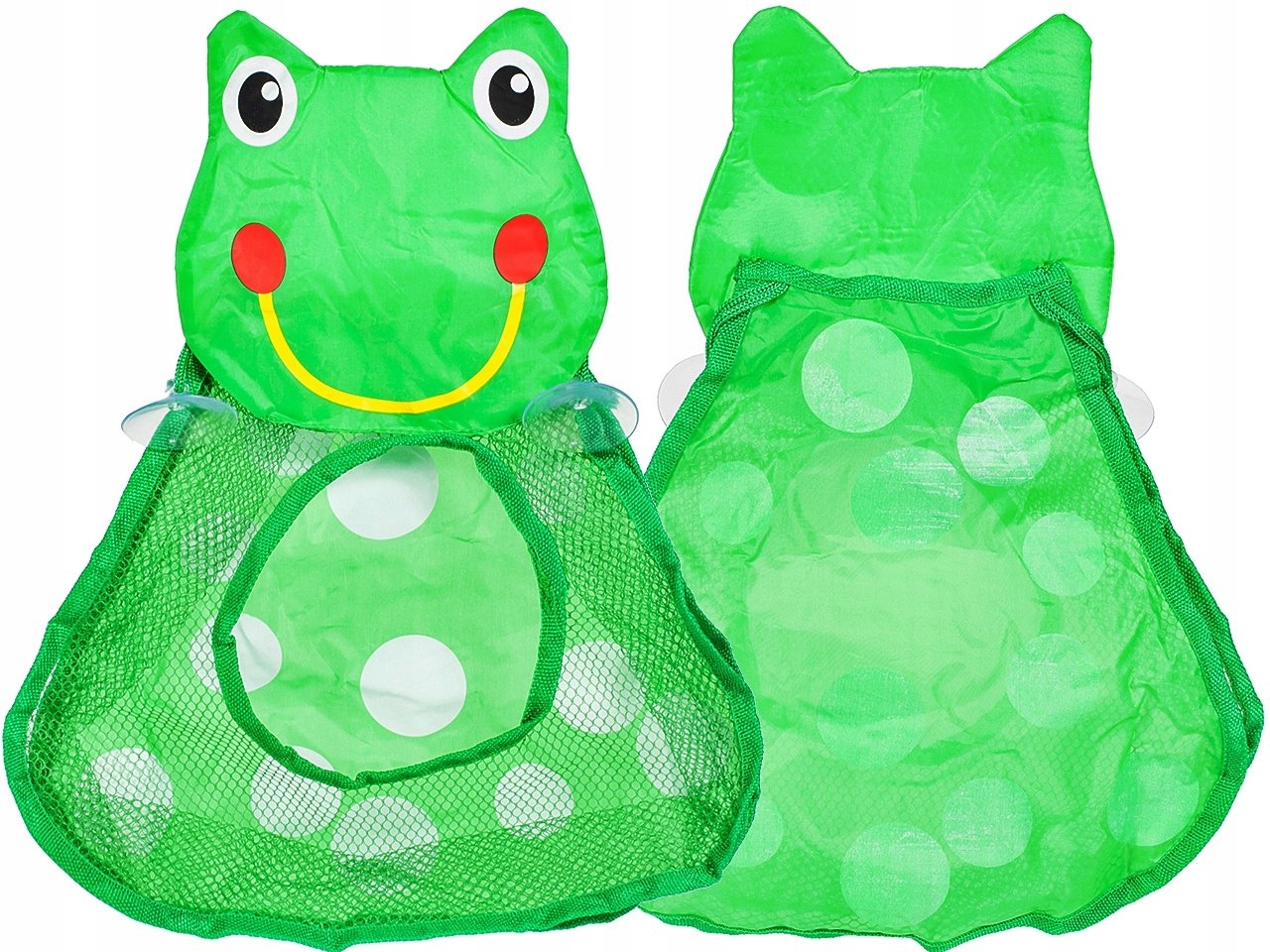 ORGANIZER SIATKA KĄPIELOWA ŻABA TORBA WOREK POJEMNIK DO KĄPIELI NA ZABAWKI Marka MalPlay