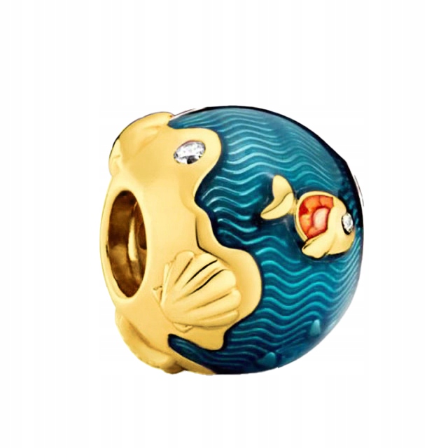 Stříbrný přívěsek Ag 925 Modrá laguna 430222CHR