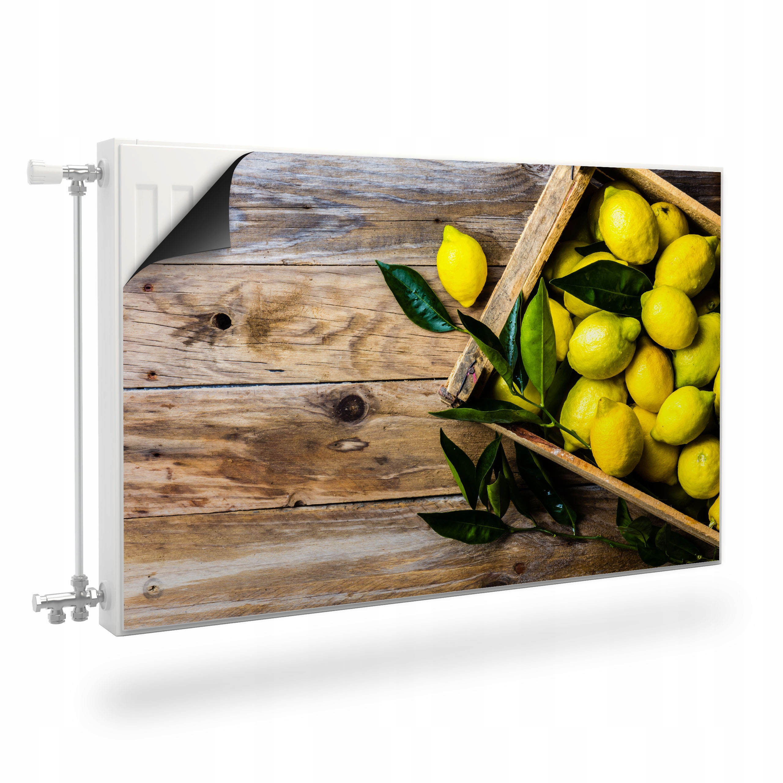 Magnetická Podložka Na Radiátor Citronová Prkénka Do Kuchyně Kryt Magnet 120x60