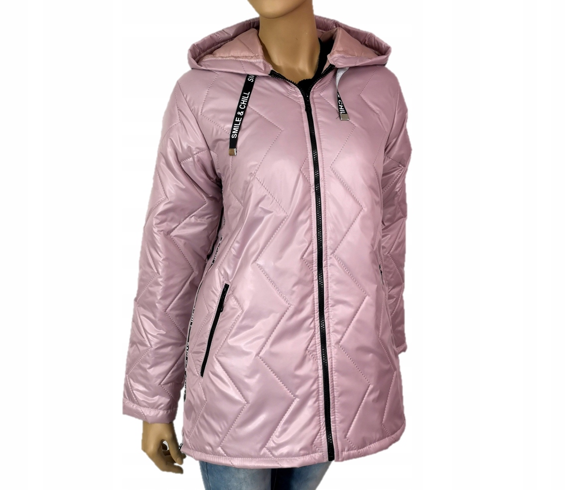 LEKKA KURTKA PIKOWANA WIOSENNA TAŚMA 2XL 48 50 Rodzaj pikowana