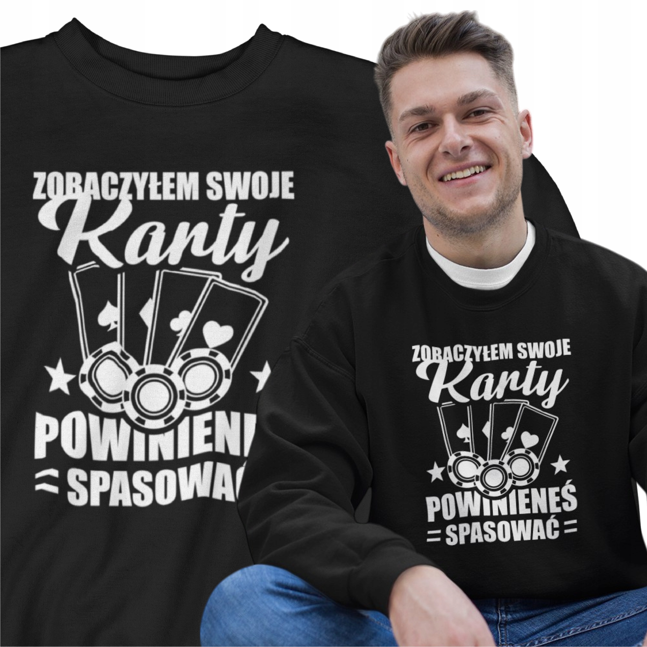 Mikina Ideální pro tatínka jako Dárek k Vánocům Pohodlná pro fanouška pokerových her 3XL