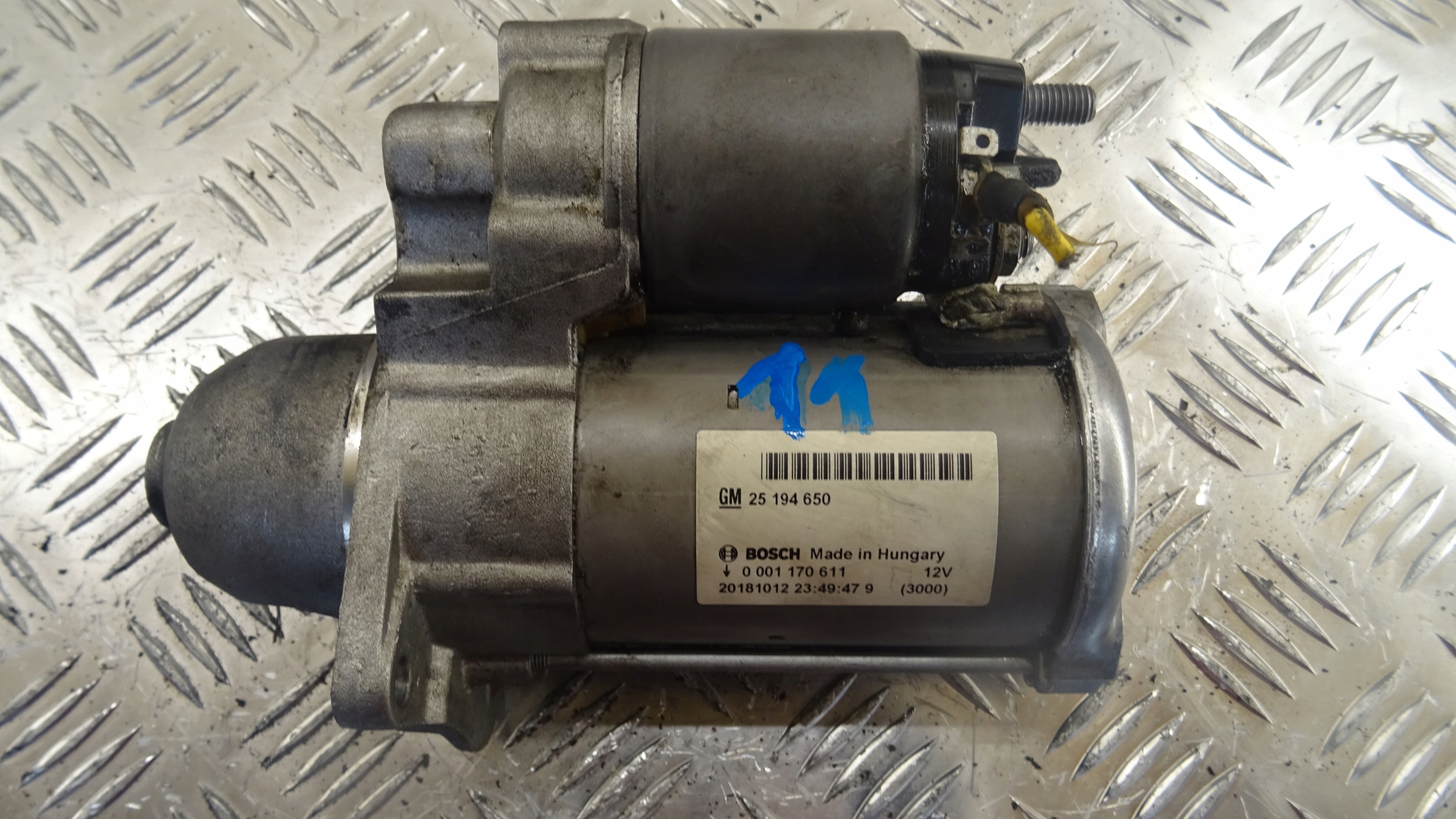 OPEL MOKKA 1,4T starter NR11 0001170611