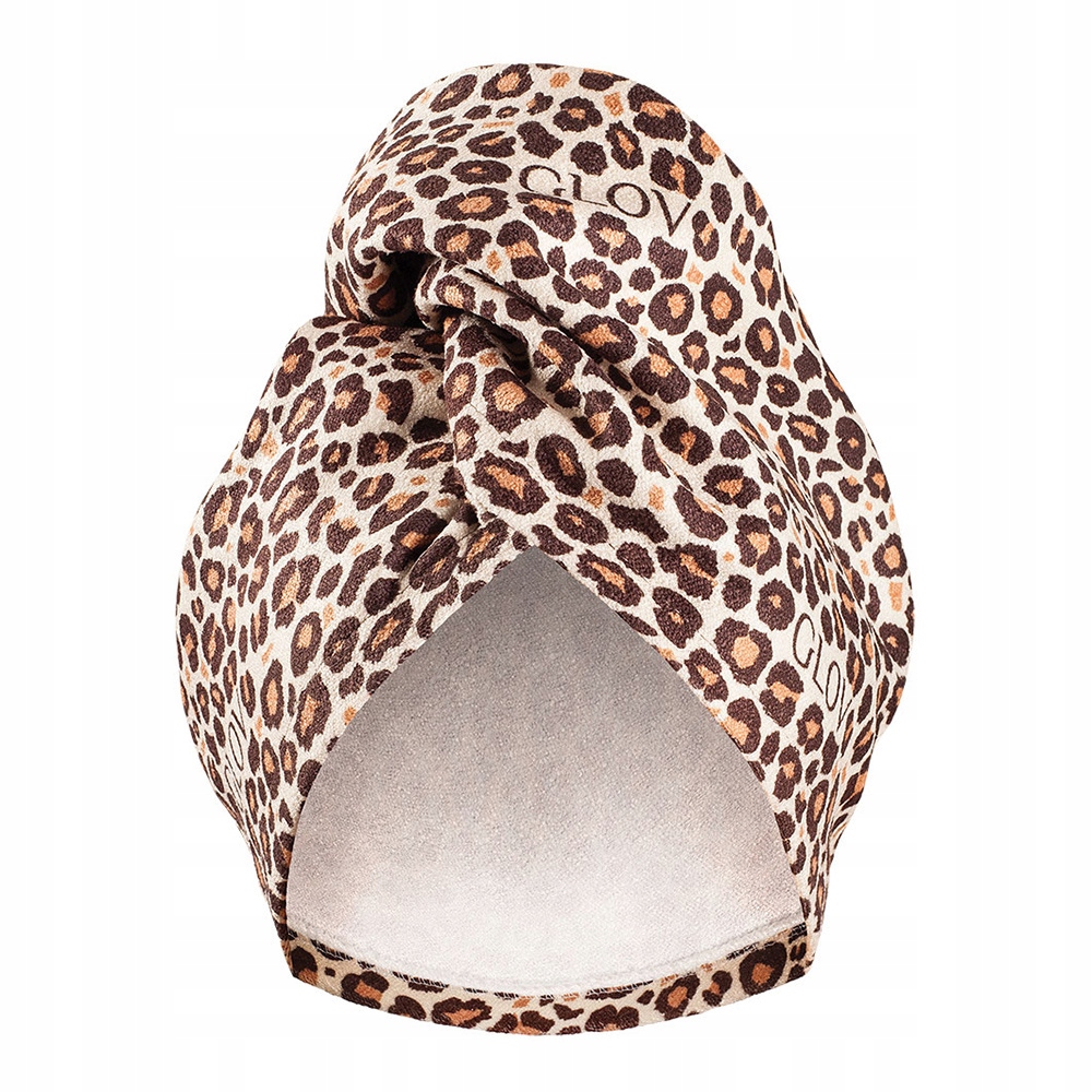 Ekologický Hair Wrap ultraabsorpční turban na vlasy Glov 1 kus Cheetah