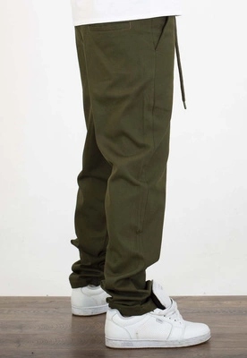 Kalhoty Jigga Wear Chino zelené