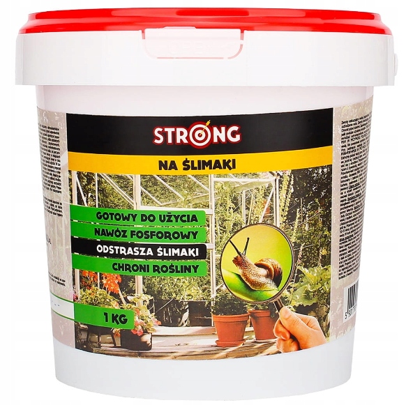 

Na Ślimaki Strong skutecznie Eliminuje nawóz 1KG