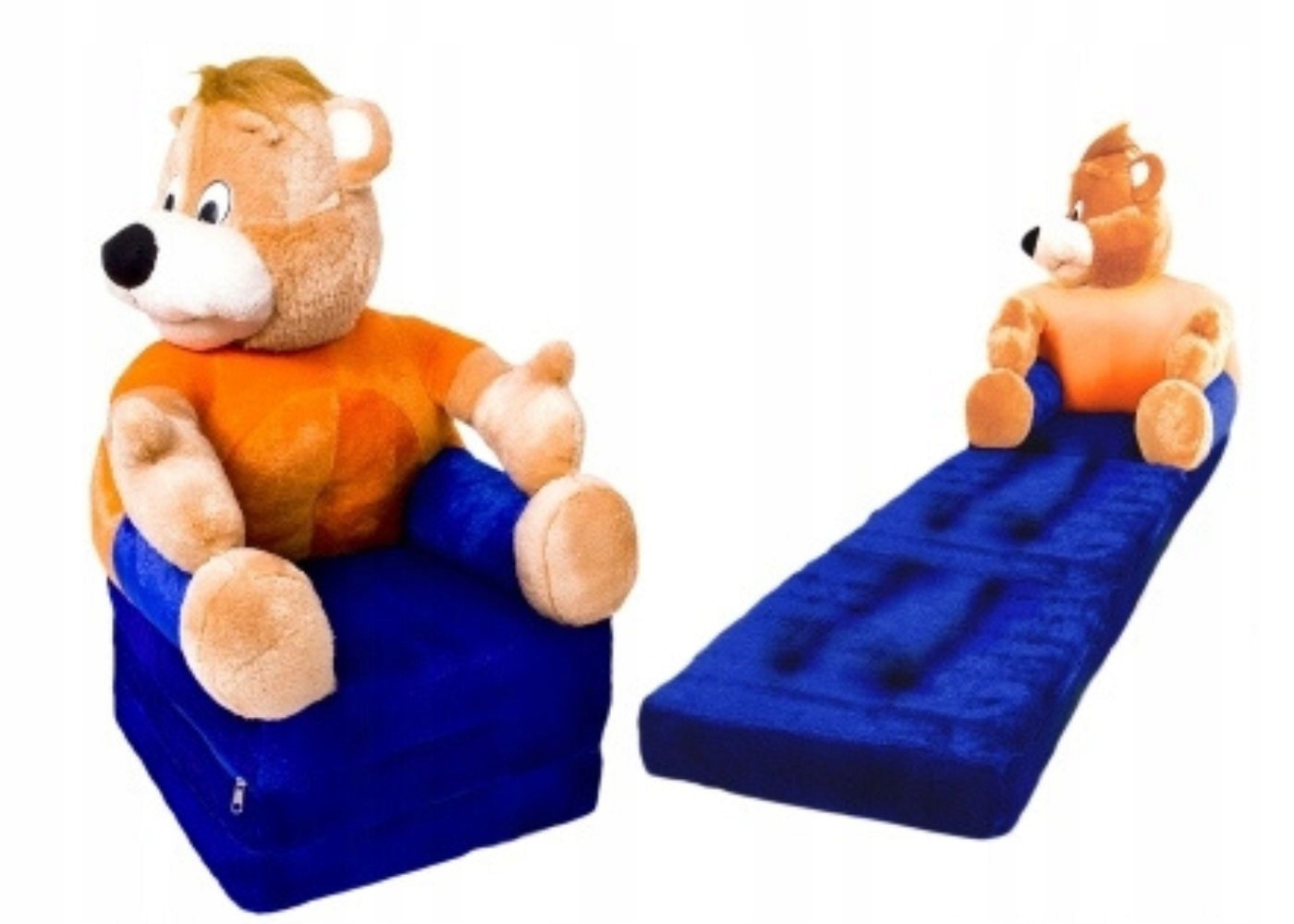 

Fotelik rozkładany krzesło fotel dziecięcy XXL