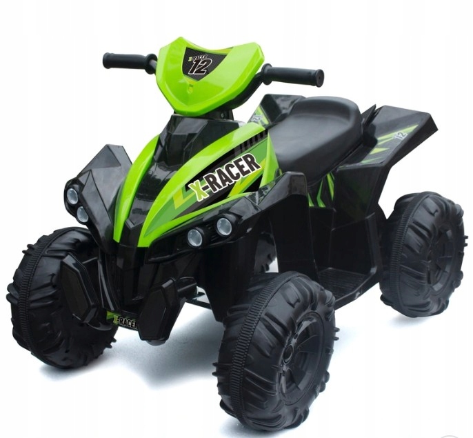 X-racer Atv dziecięcy quad z podwójnym silnikiem elektrycznym 12V
