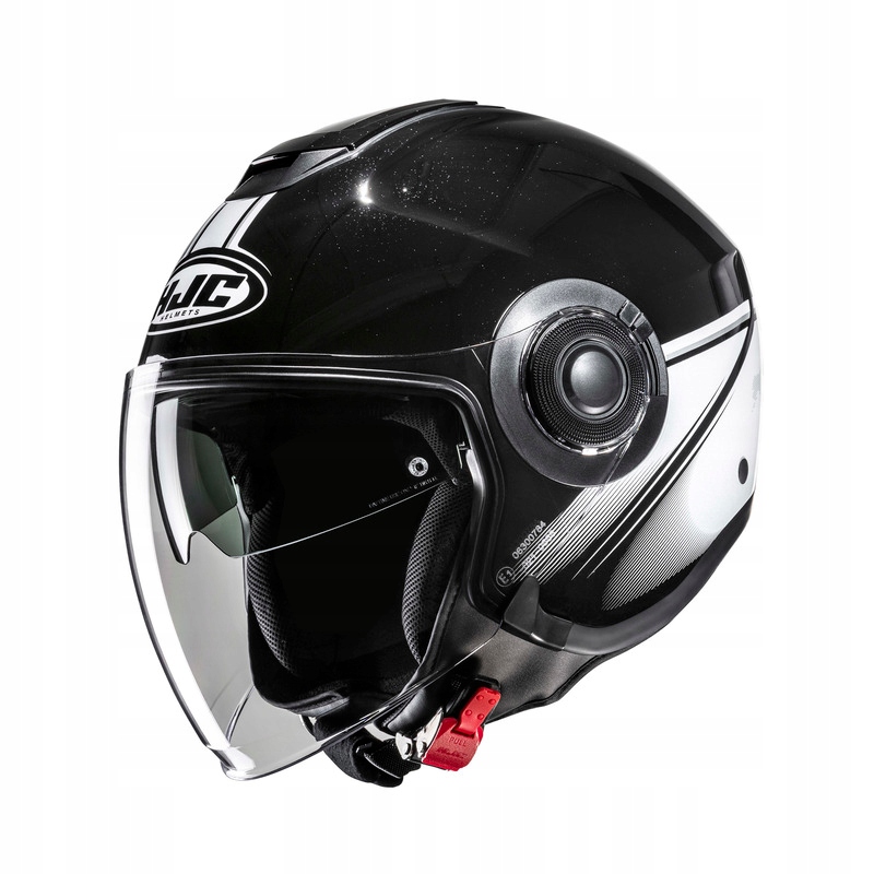 Motocyklová Prilba Hjc I40N Vision Black White S