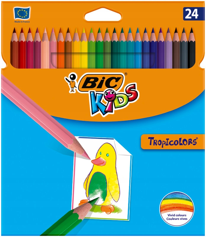 

Kredki ołówkowe Bic Conte Tropicolor 24kol.