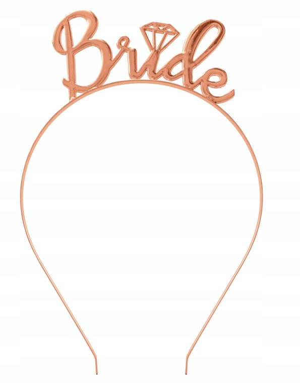 

Opaska Na Głowę Bride Wieczór Panieński Rose Gold