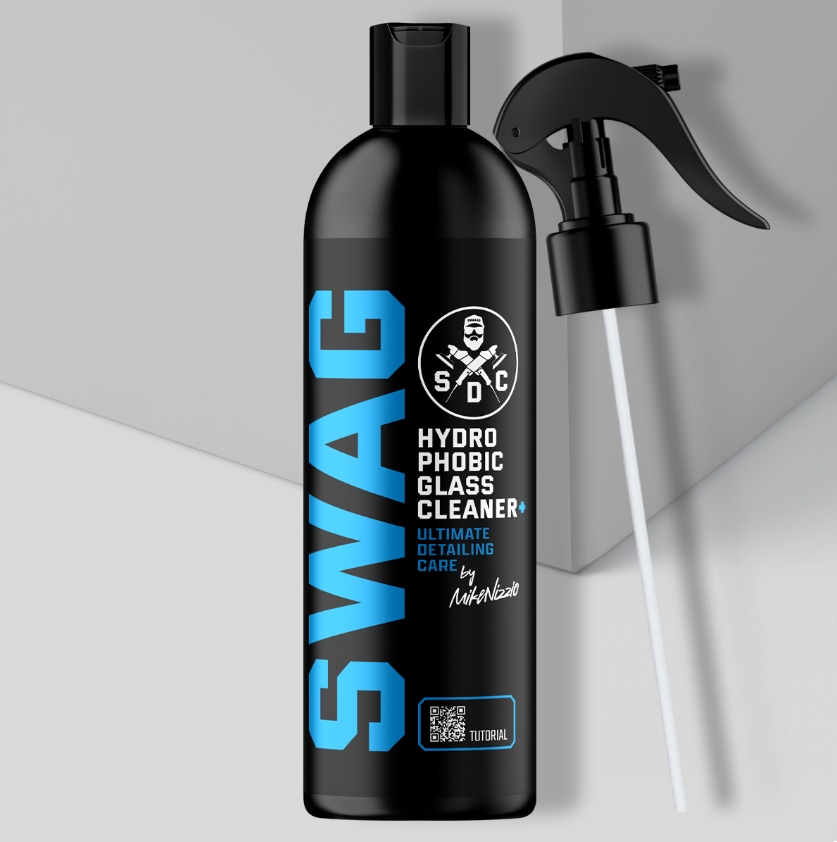 Swag Hydrophobic Glass Cleaner+ 500ml Niewidzialna Wycieraczka Zestaw
