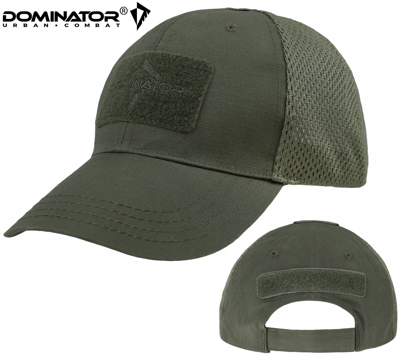 CZAPKA Z DASZKIEM VENT BEJSBOLÓWKA TAKTYCZNA DOMINATOR BASEBALL OLIVE Marka DOMINATOR