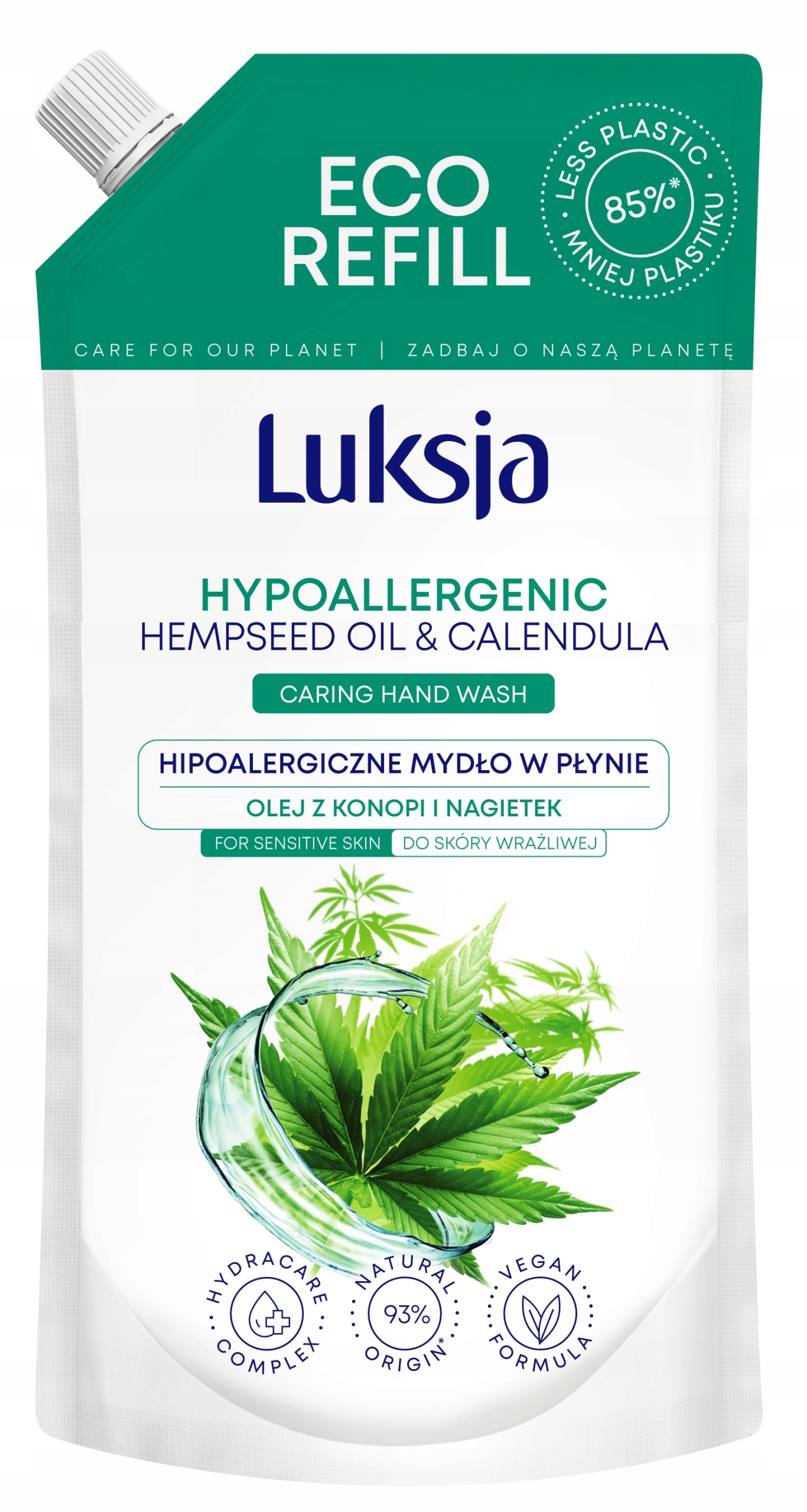 

Luksja Mydło W Płynie Hipoalergiczne 500ML Zapas