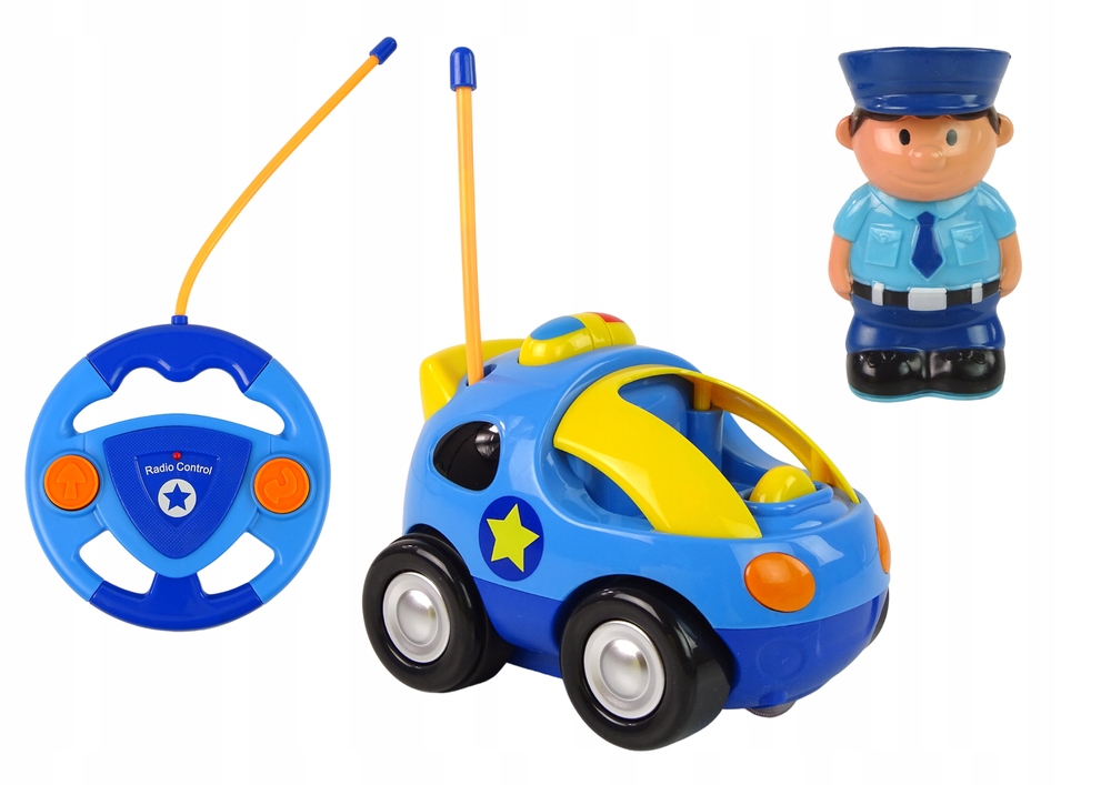 Auto Dla Malucha Policja Zdalnie Sterowane R/C Marka LEANToys