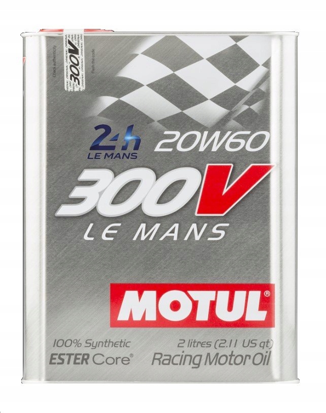 МАСЛО MOTUL 20/60 2L LE MANS 300V