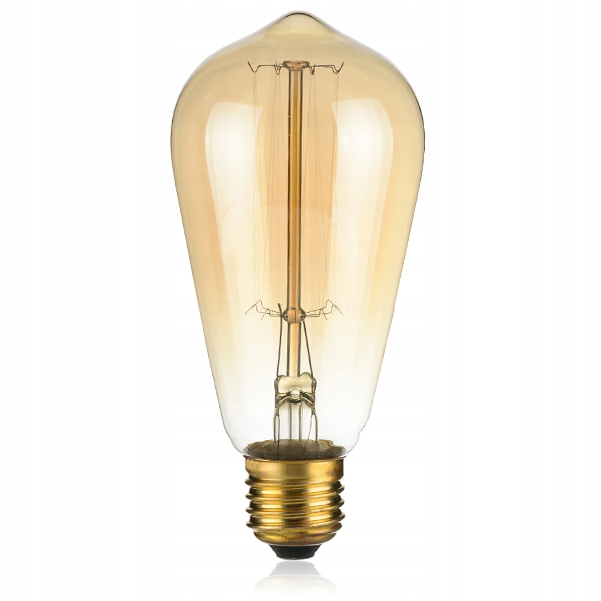 Żarówka LED filament E27 10W = 80W edison retro