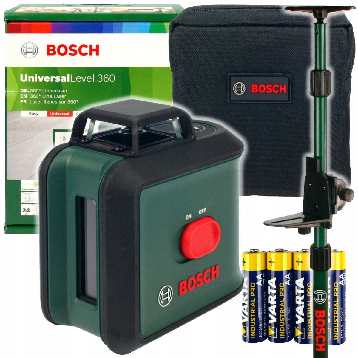 

Laser Krzyżowy Universallevel 360 Bosch Tyczka