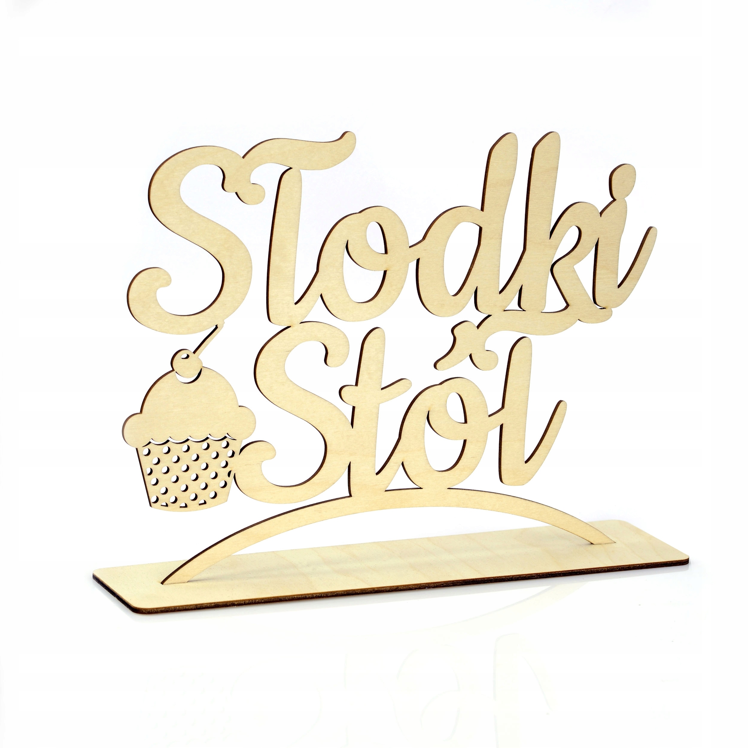 

Drewniany napis Słodki Stół dekoracja wesele ślub