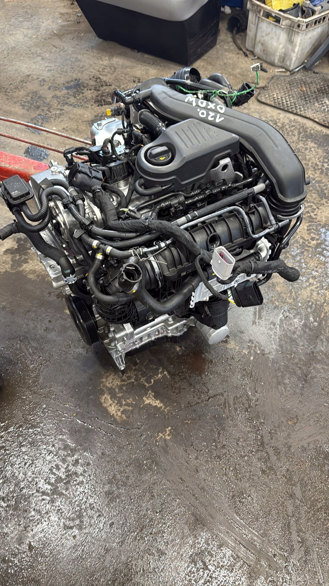 engine complete AUDI VW 1,5 TSI DXDW 2TYS KM