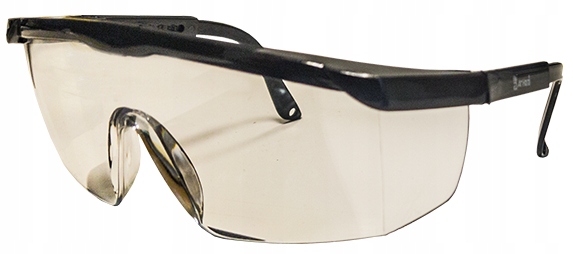 Okulary Ochronne Bezbarwne Przeciwodpryskowe BHP Model Okulary Ochronne Przeciwodpryskowe Nowe