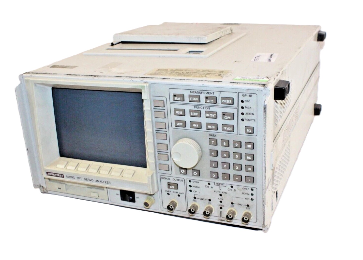 Advantest R9211C FFT Analizator Widma