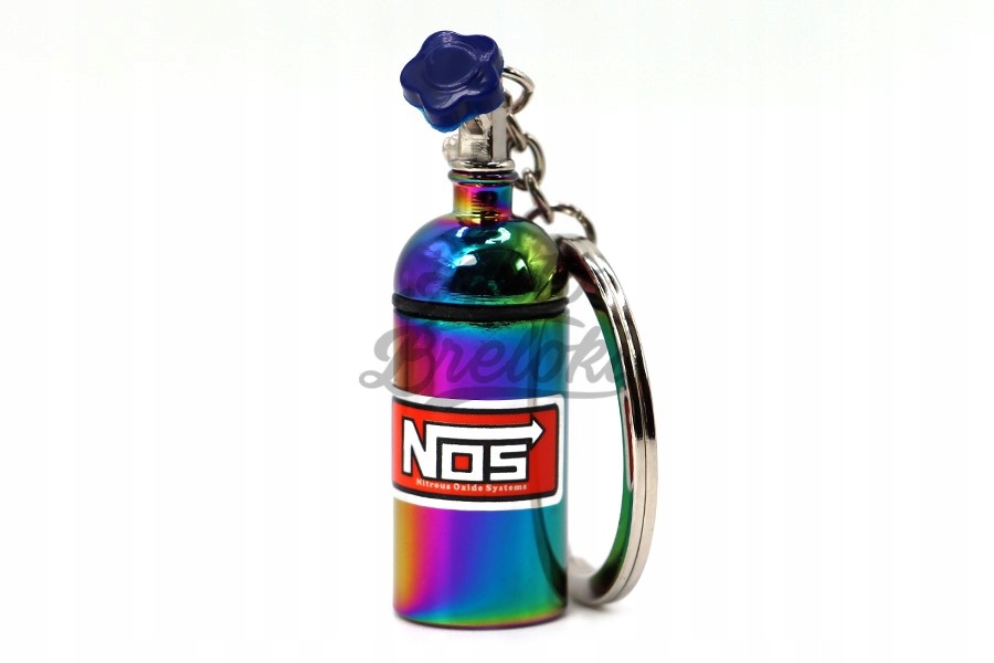 Brelok breloczek N2O butla Nos neochrom