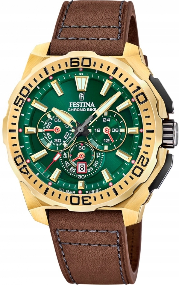 Hodinky pánské Festina 20728/2 zelené sportovní