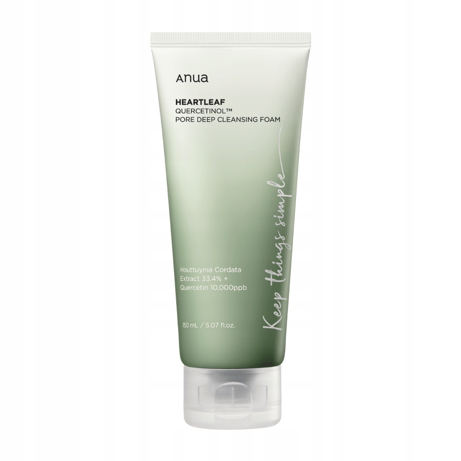 Anua Heartleaf pěna na mytí obličeje 150 Ml – čistící, zužující póry