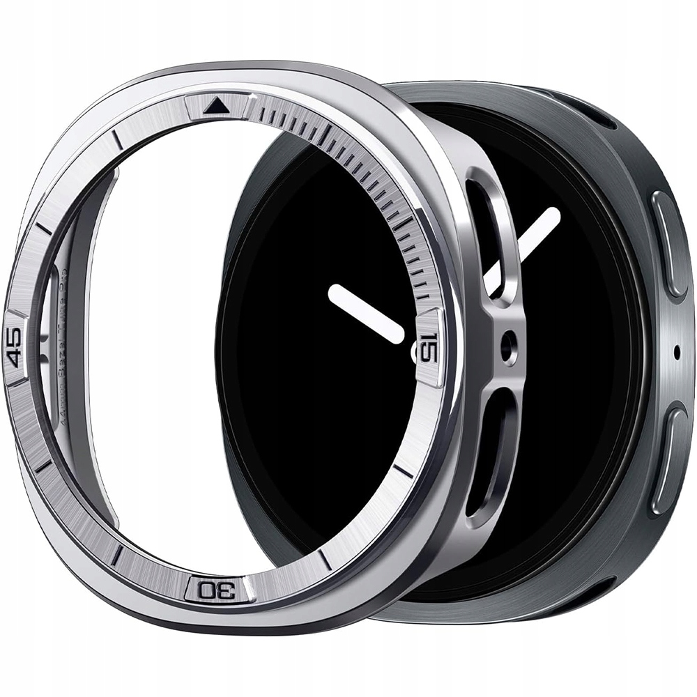 Ramka obudowa na Galaxy Watch 8 44mm, Spigen Bezel Tune Pro mocna ochrona