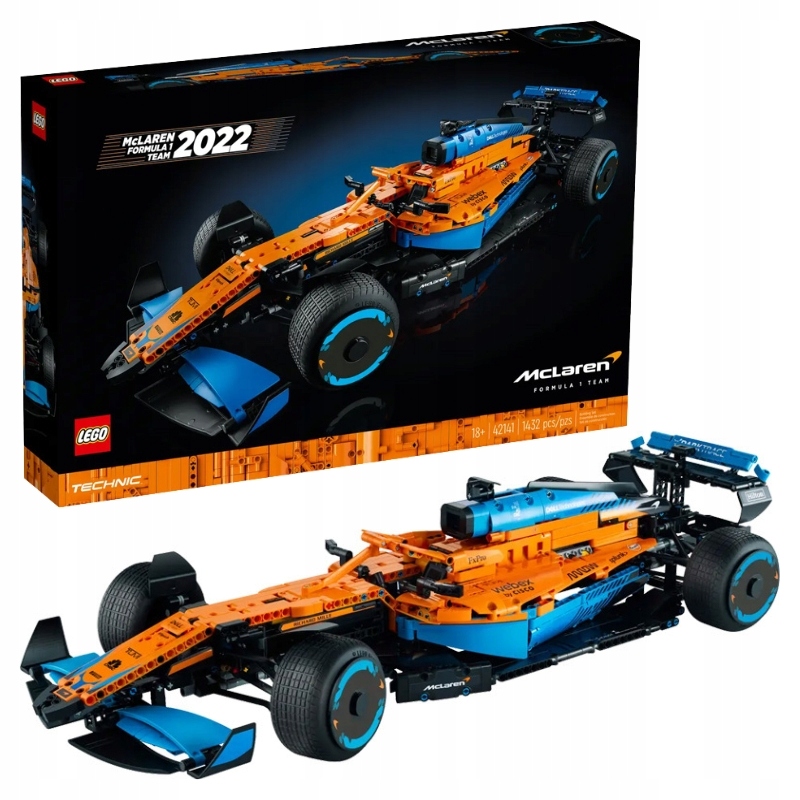 Lego Technic Závodní Auto Mclaren Formule 1 Sada Kostek Stavebnice