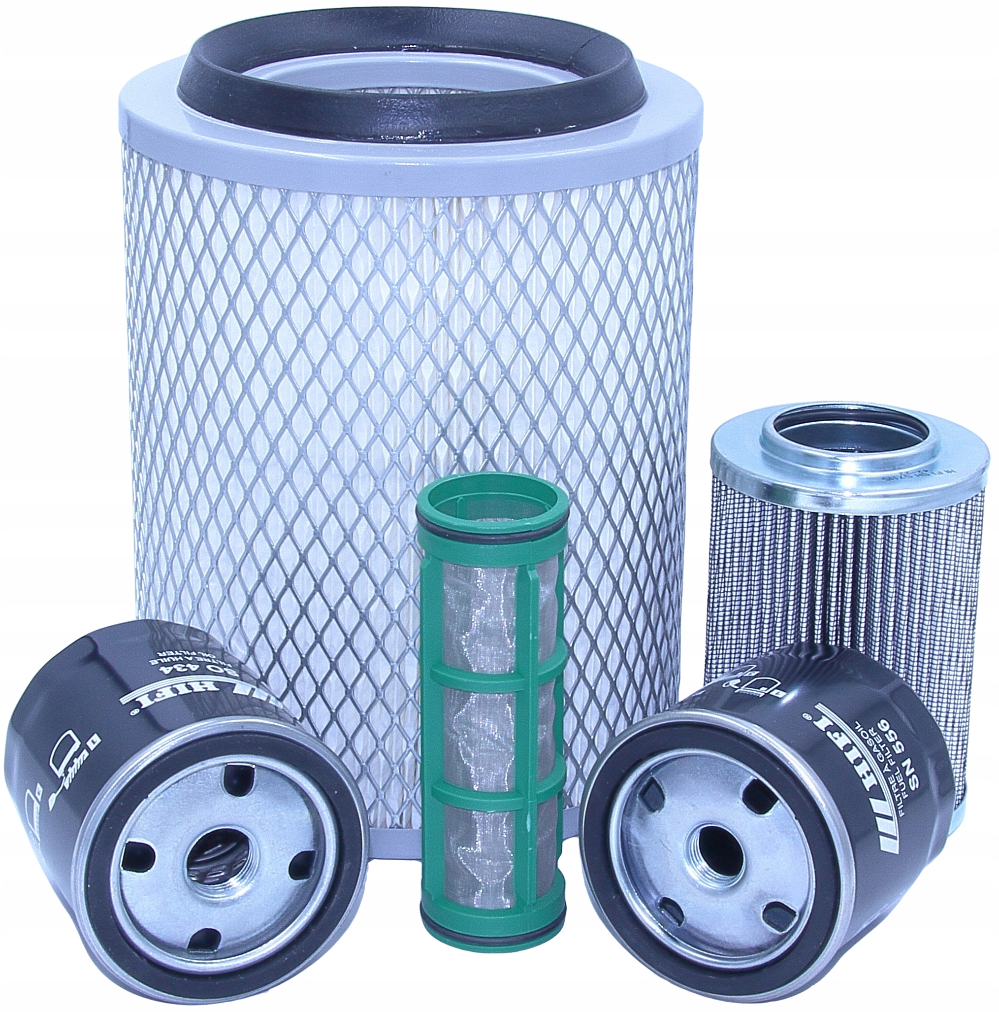 Filtry Bomag Bw 100 AD-3, BW100 AC-3 válec sada.