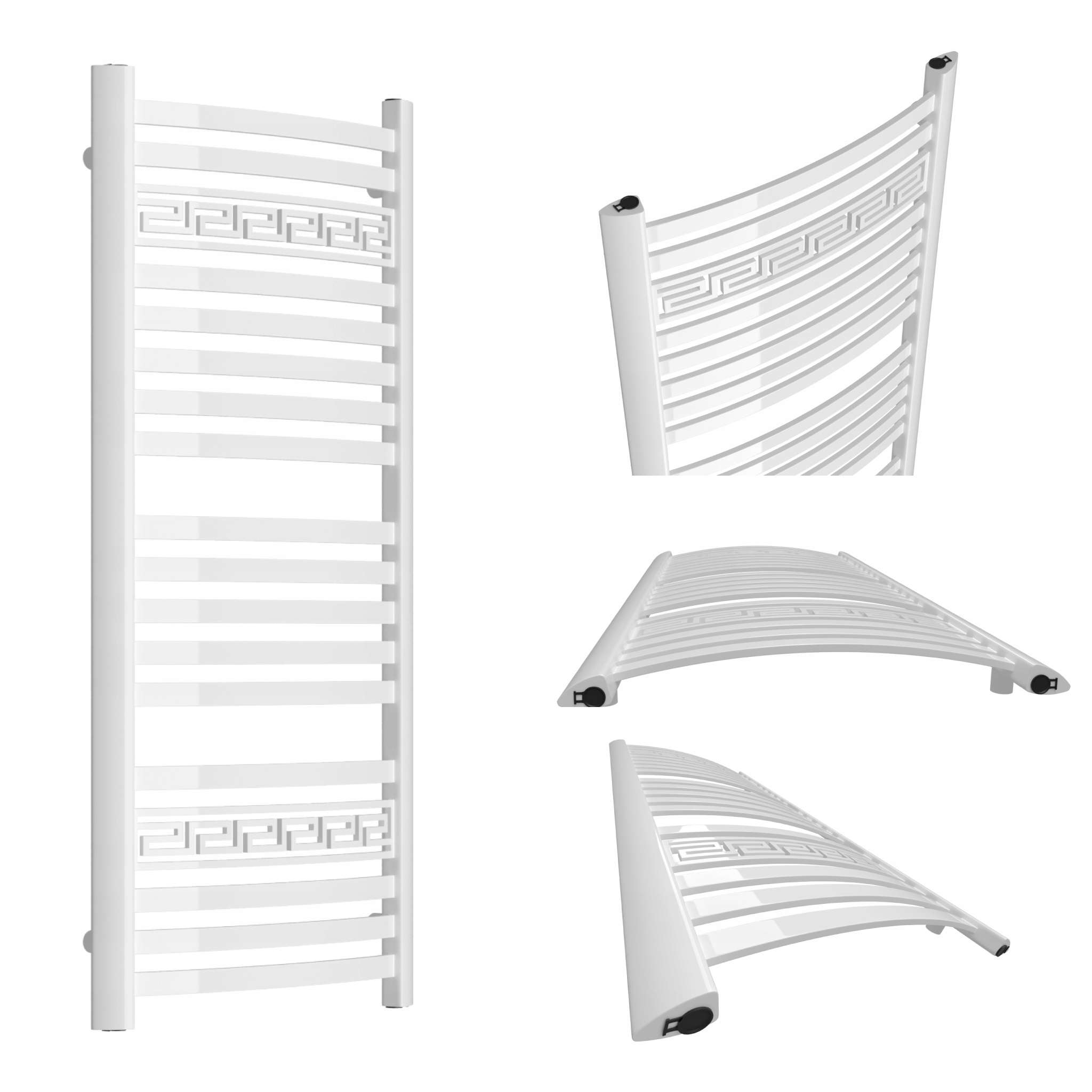 Koupelnový Radiátor Emiter 500x570 Bílý Lesk