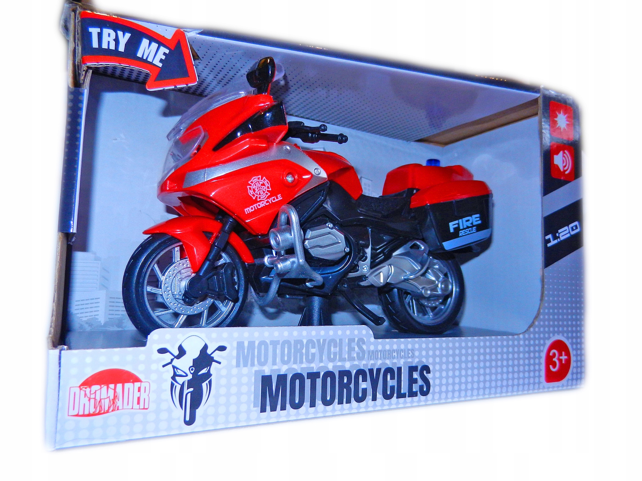 ОХРАНА MOTOR гонщик ЭФФЕКТЫ LED свет звук