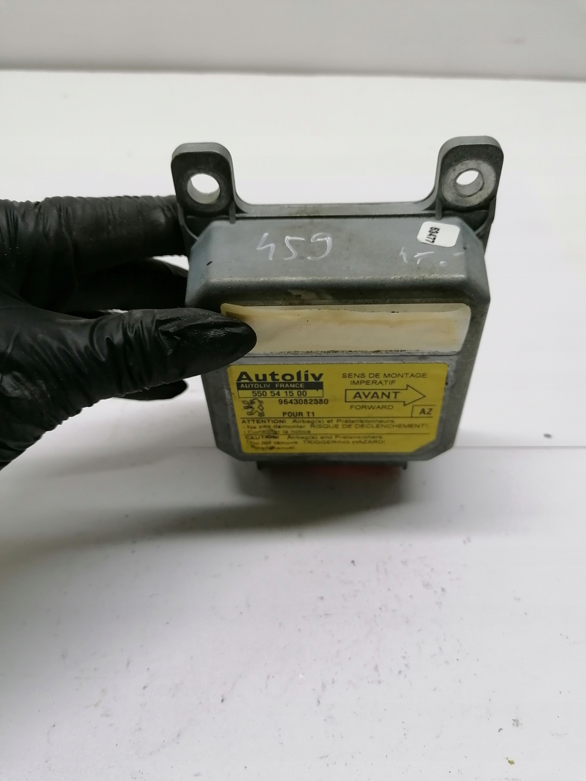 modulo SENSOR airbag PEUGEOT 206 550 54 15 00