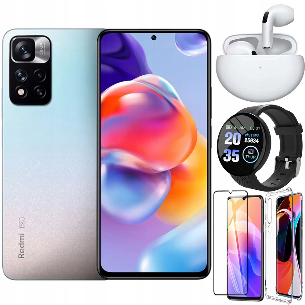 Smartfon Xiaomi Redmi Note 11 Pro+ 5G 8 GB / 256 GB 5G niebieski