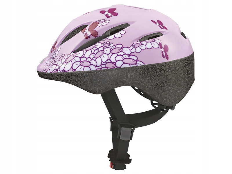 Kask rowerowy Abus Smooty Zoom Butterfly Różowy dla Dzieci (rozmiar S)