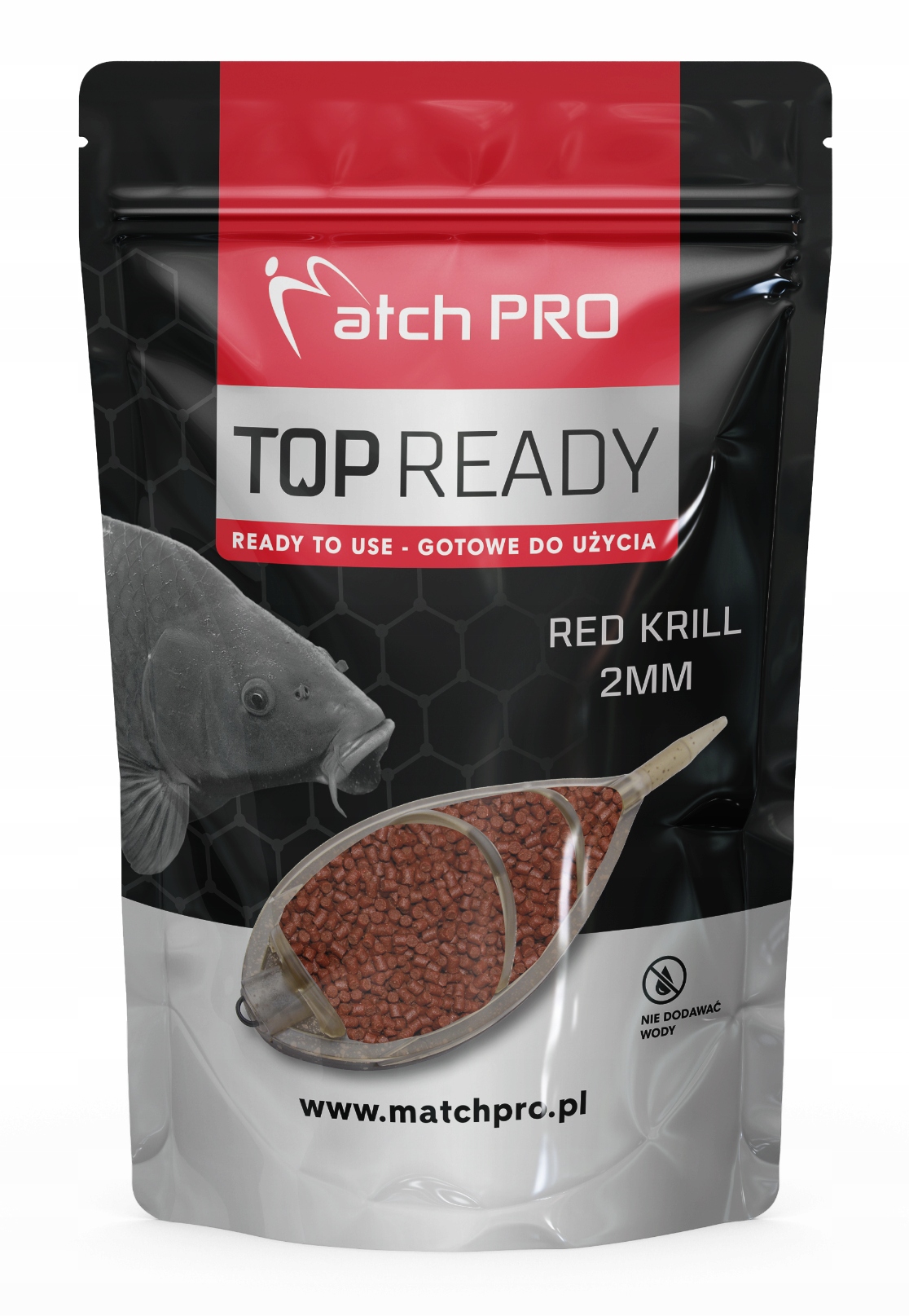 Ready Pellet Red Krill 2mm Pellet MatchPro 700g