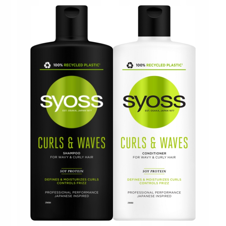 

Syoss Curls Szampon Odżywka do włosów Kręconych