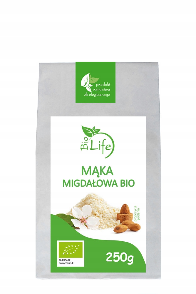 3X Biolife Mandlová mouka Bio 250 g